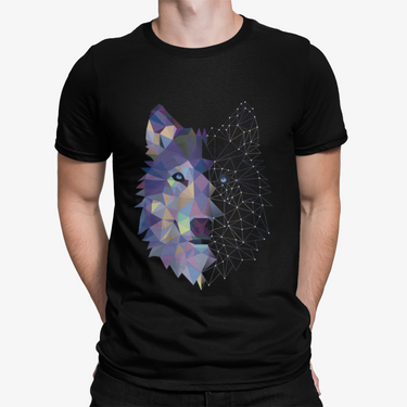 Camiseta Lobo Poligono